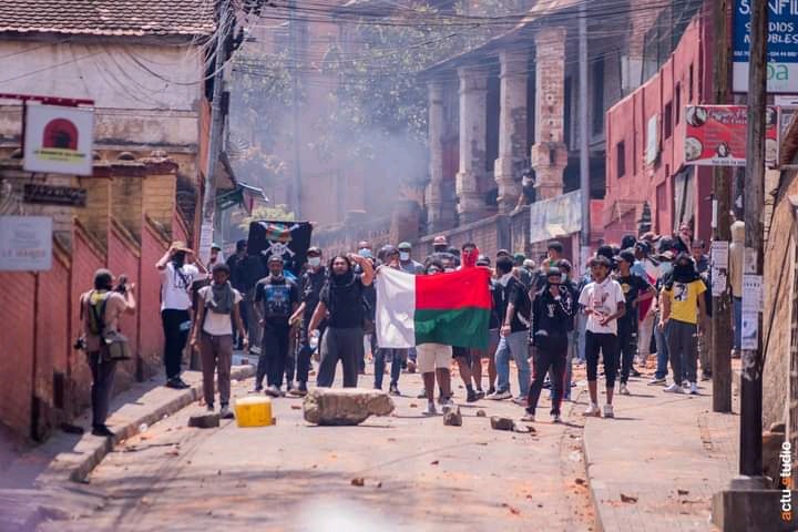 Demo Madagaskar Memanas