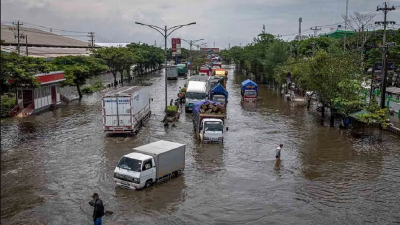 Banjir Semarang Hanya Turun