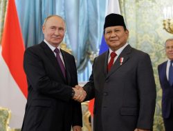 Prabowo Temui Vladimir Putin di Rusia Hari Ini