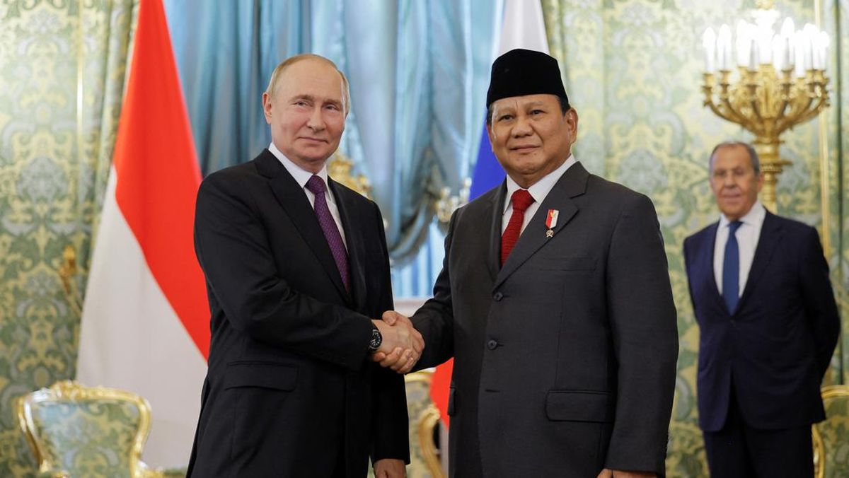 Prabowo Temui Vladimir Putin