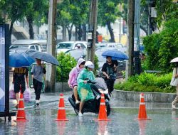 BMKG Hujan Ringan Berpotensi Guyur Seluruh Jakarta Hari Ini