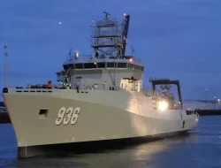 KRI Canopus 936 Mulai Pelayaran Perdana Bertolak dari Jerman ke Tanah Air