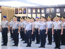 47 Pati Polri Naik Pangkat 14 Brigjen Jadi Jenderal Bintang 2