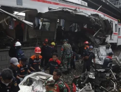 16 Korban Tewas Kecelakaan KRL Bekasi Timur
